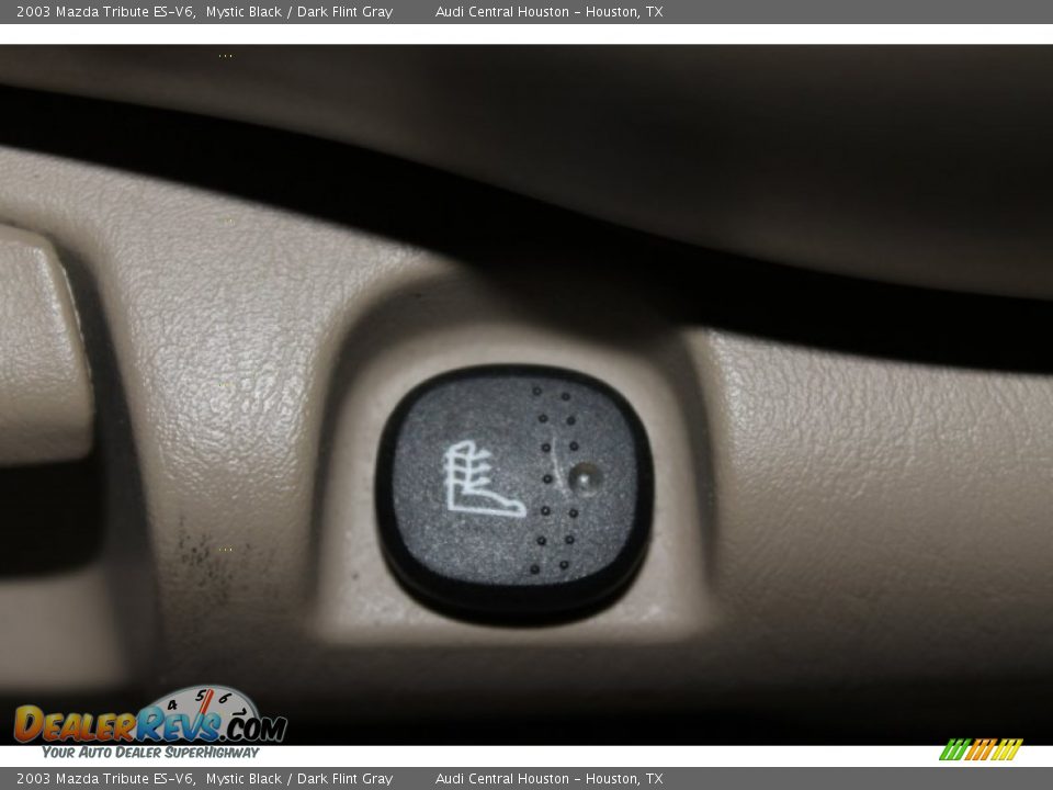 2003 Mazda Tribute ES-V6 Mystic Black / Dark Flint Gray Photo #28