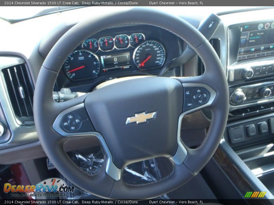 2014 Chevrolet Silverado 1500 LT Crew Cab Steering Wheel Photo #17