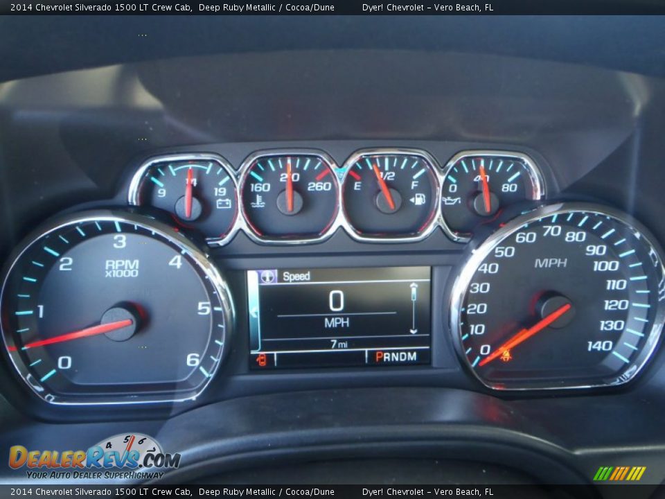 2014 Chevrolet Silverado 1500 LT Crew Cab Gauges Photo #20