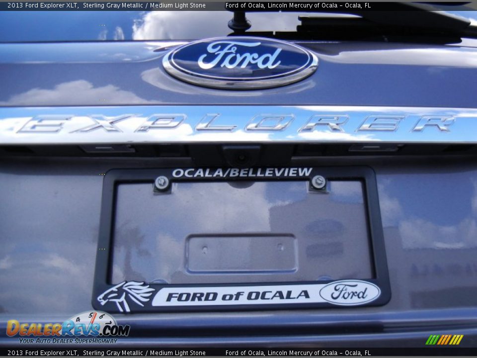 2013 Ford Explorer XLT Sterling Gray Metallic / Medium Light Stone Photo #4