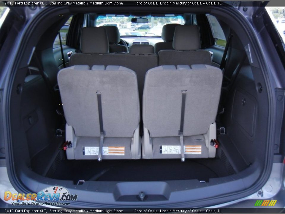 2013 Ford Explorer XLT Sterling Gray Metallic / Medium Light Stone Photo #5