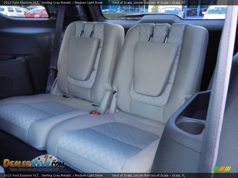 2013 Ford Explorer XLT Sterling Gray Metallic / Medium Light Stone Photo #8
