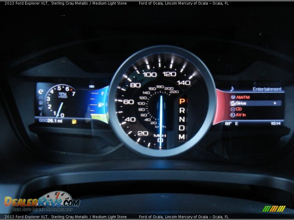 2013 Ford Explorer XLT Sterling Gray Metallic / Medium Light Stone Photo #10