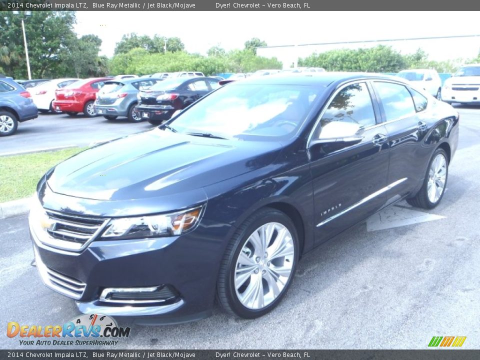 2014 Chevrolet Impala LTZ Blue Ray Metallic / Jet Black/Mojave Photo #1