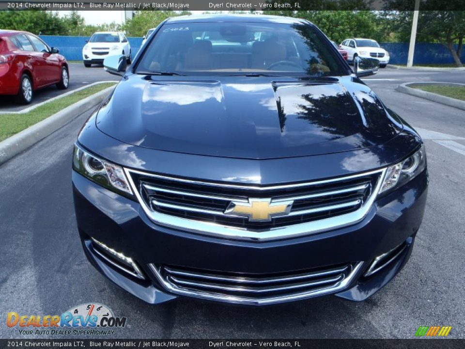 2014 Chevrolet Impala LTZ Blue Ray Metallic / Jet Black/Mojave Photo #2