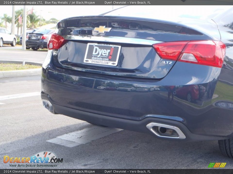 2014 Chevrolet Impala LTZ Blue Ray Metallic / Jet Black/Mojave Photo #6