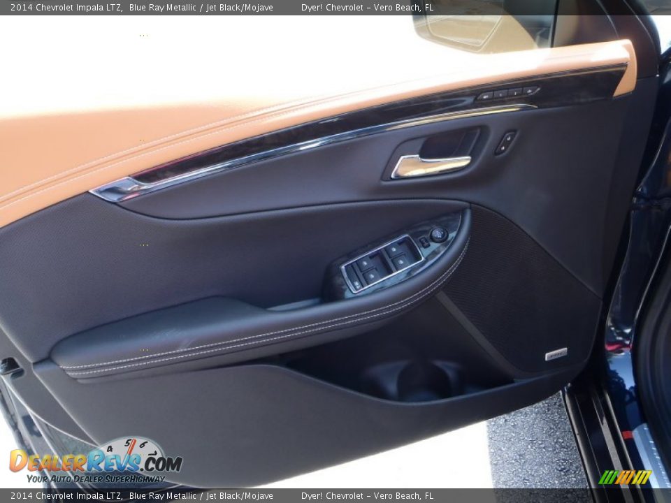 2014 Chevrolet Impala LTZ Blue Ray Metallic / Jet Black/Mojave Photo #10