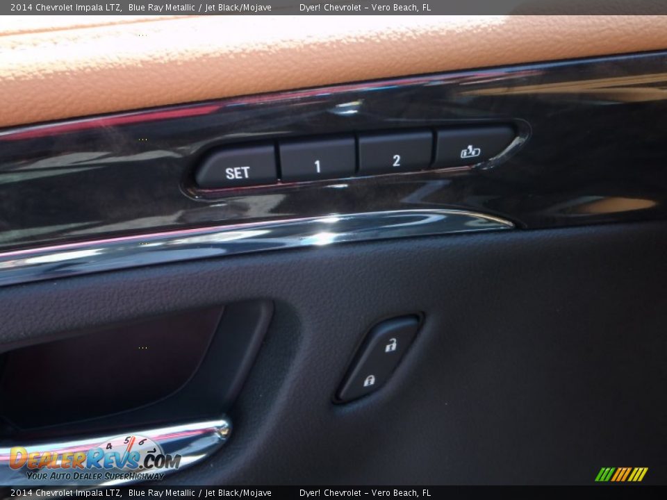 2014 Chevrolet Impala LTZ Blue Ray Metallic / Jet Black/Mojave Photo #11