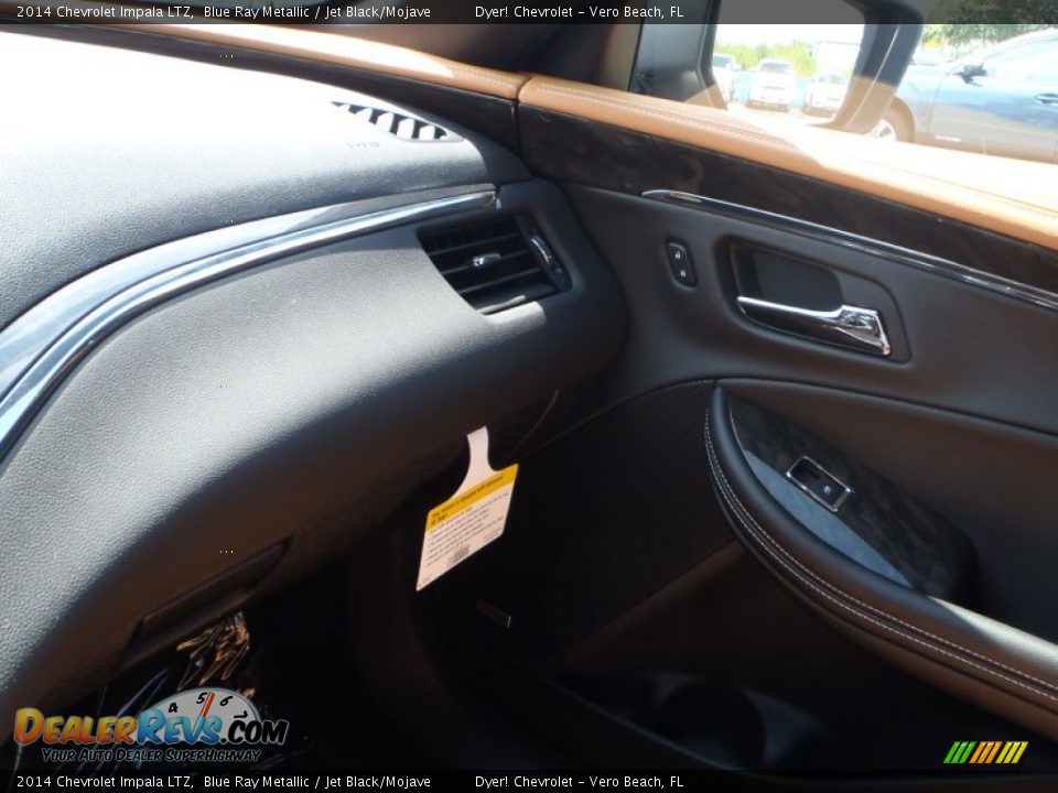 2014 Chevrolet Impala LTZ Blue Ray Metallic / Jet Black/Mojave Photo #20