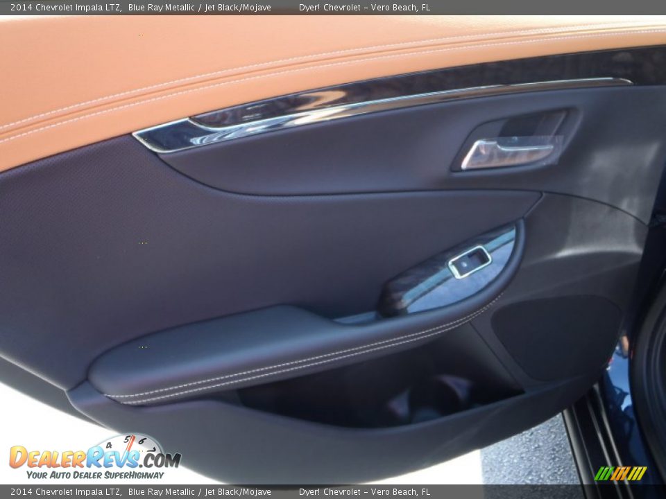 2014 Chevrolet Impala LTZ Blue Ray Metallic / Jet Black/Mojave Photo #26