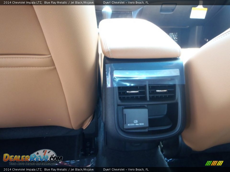 2014 Chevrolet Impala LTZ Blue Ray Metallic / Jet Black/Mojave Photo #28