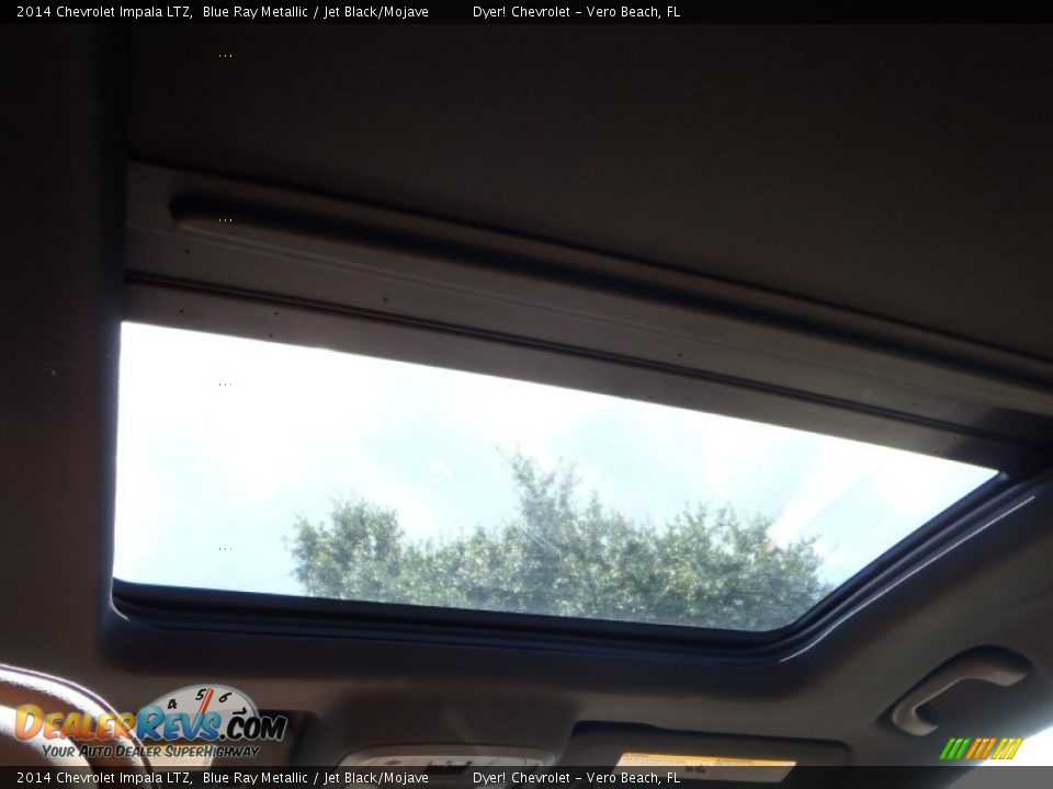2014 Chevrolet Impala LTZ Blue Ray Metallic / Jet Black/Mojave Photo #29