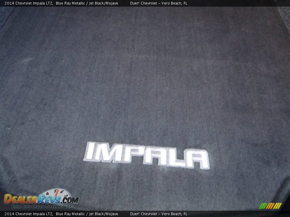 2014 Chevrolet Impala LTZ Blue Ray Metallic / Jet Black/Mojave Photo #31
