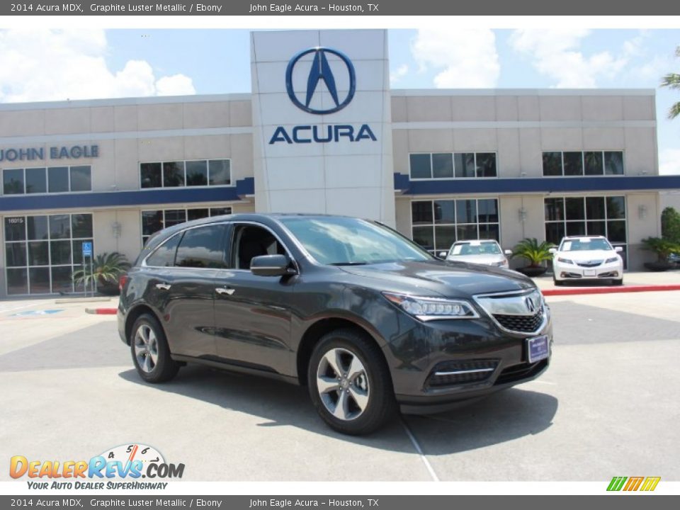 2014 Acura MDX Graphite Luster Metallic / Ebony Photo #1