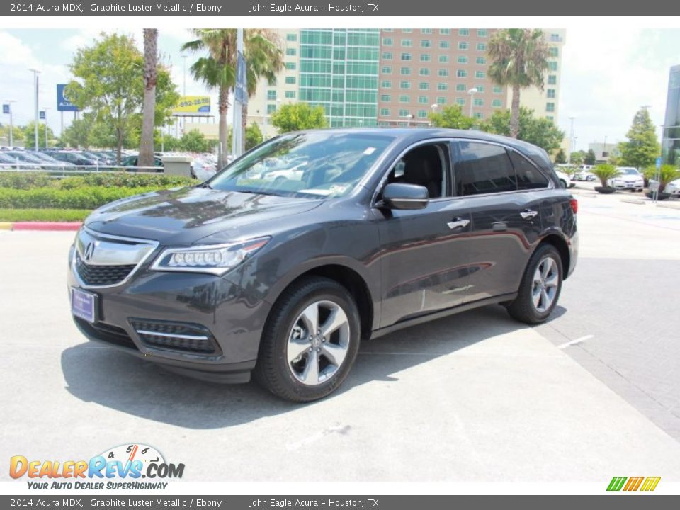 2014 Acura MDX Graphite Luster Metallic / Ebony Photo #2
