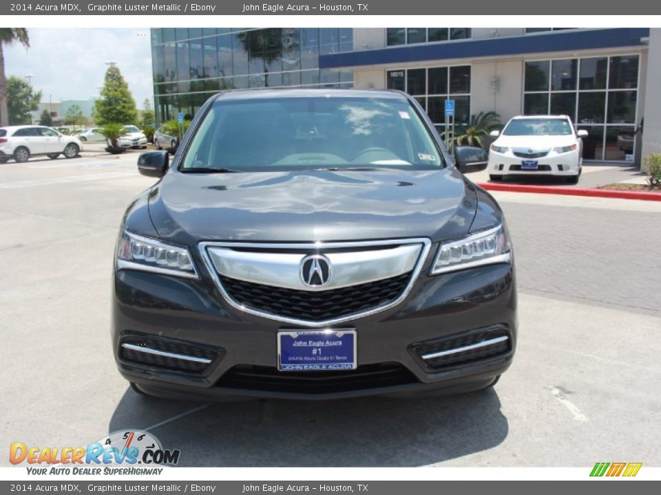 2014 Acura MDX Graphite Luster Metallic / Ebony Photo #3