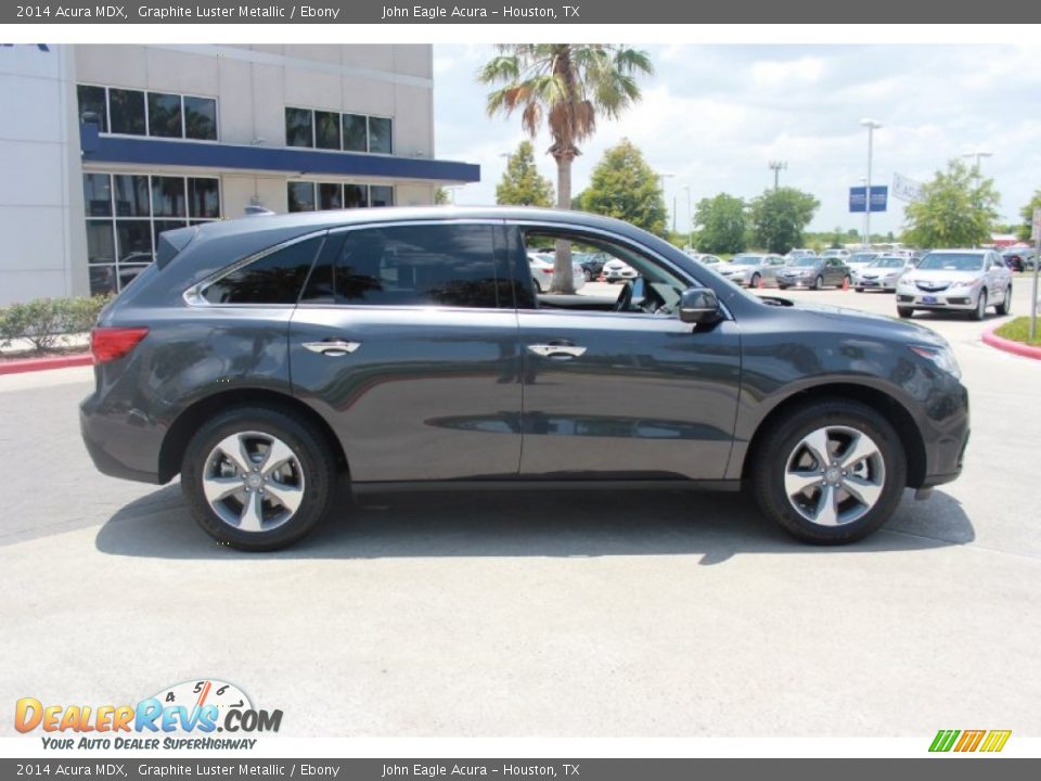 2014 Acura MDX Graphite Luster Metallic / Ebony Photo #6