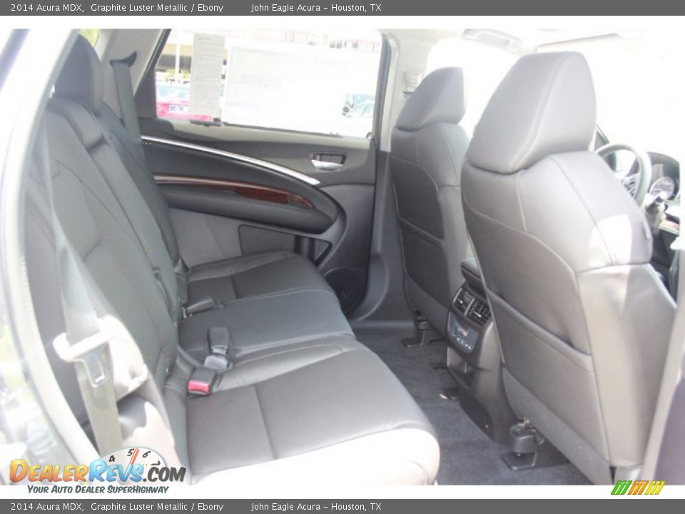 2014 Acura MDX Graphite Luster Metallic / Ebony Photo #14
