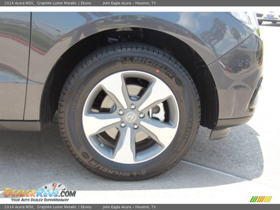 2014 Acura MDX Graphite Luster Metallic / Ebony Photo #32