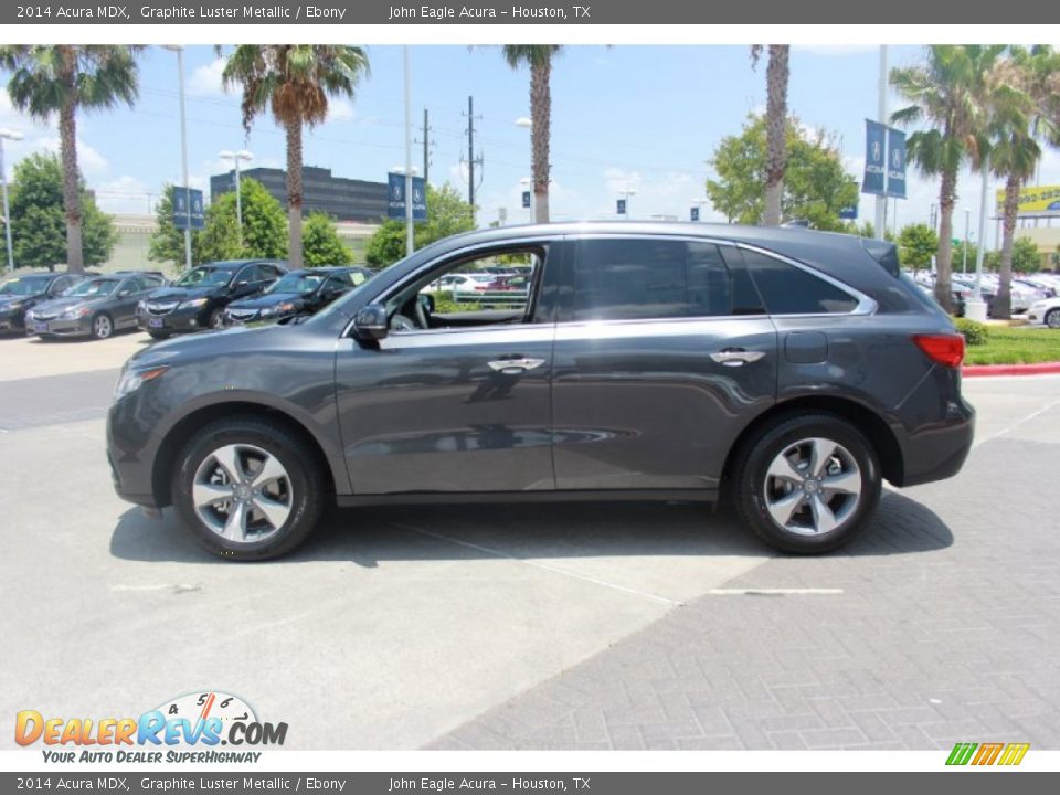 2014 Acura MDX Graphite Luster Metallic / Ebony Photo #5