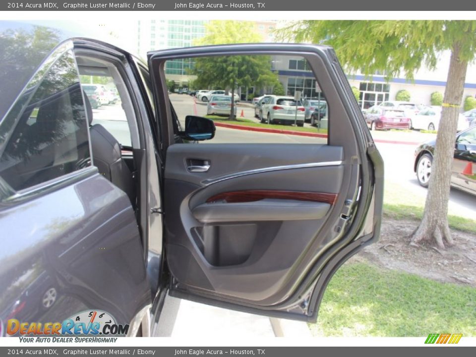 2014 Acura MDX Graphite Luster Metallic / Ebony Photo #13