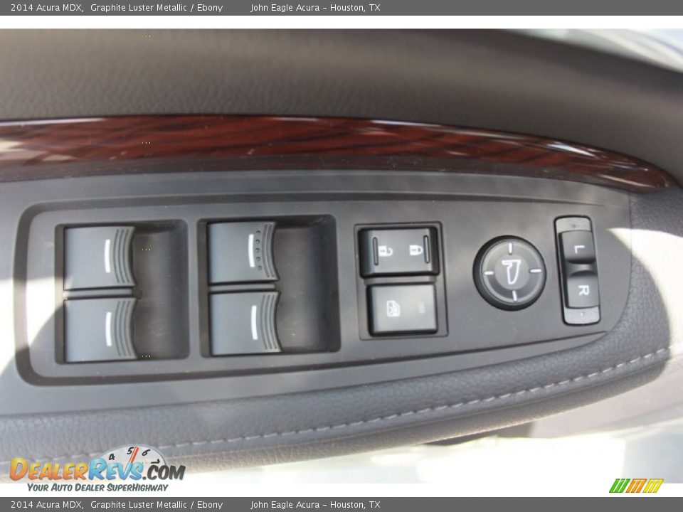 2014 Acura MDX Graphite Luster Metallic / Ebony Photo #17