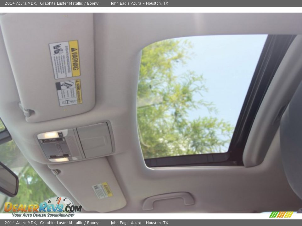 2014 Acura MDX Graphite Luster Metallic / Ebony Photo #19