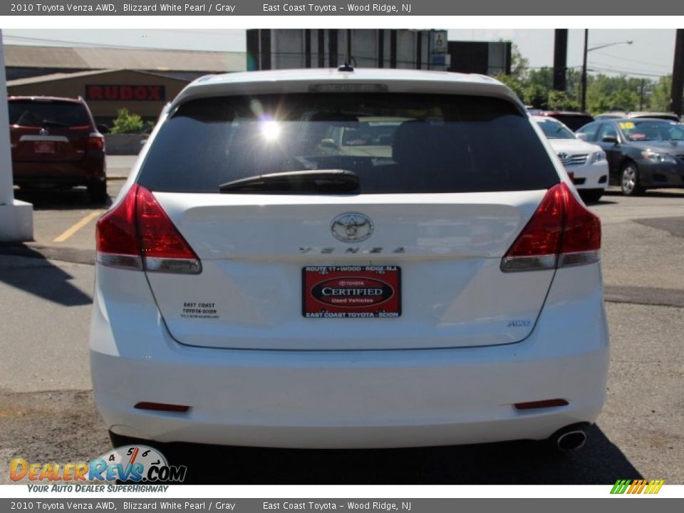 2010 Toyota Venza AWD Blizzard White Pearl / Gray Photo #5