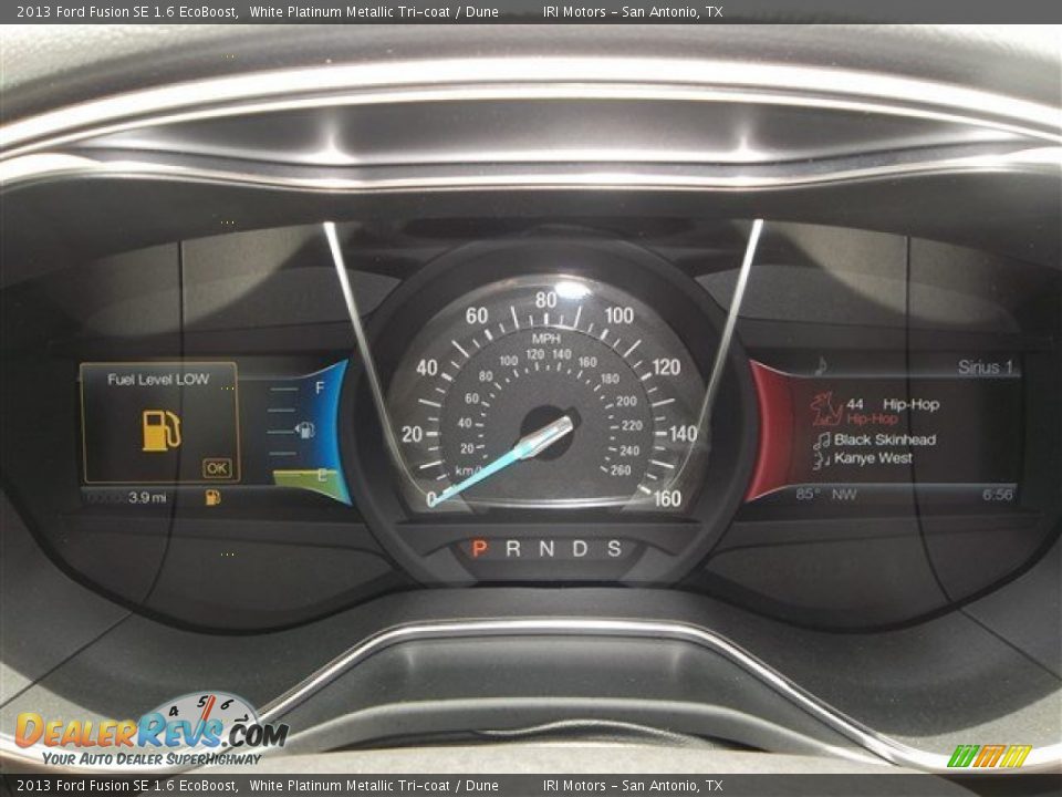 2013 Ford Fusion SE 1.6 EcoBoost White Platinum Metallic Tri-coat / Dune Photo #25