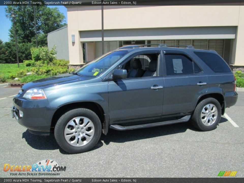 2003 Acura MDX Touring Sagebrush Pearl / Quartz Photo #1