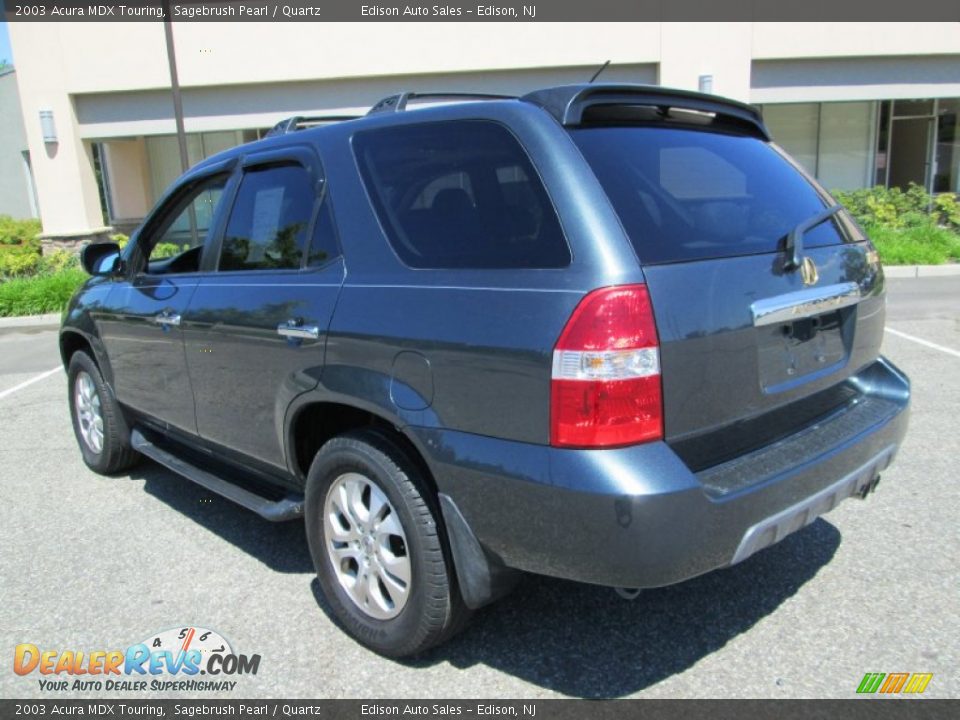 2003 Acura MDX Touring Sagebrush Pearl / Quartz Photo #5