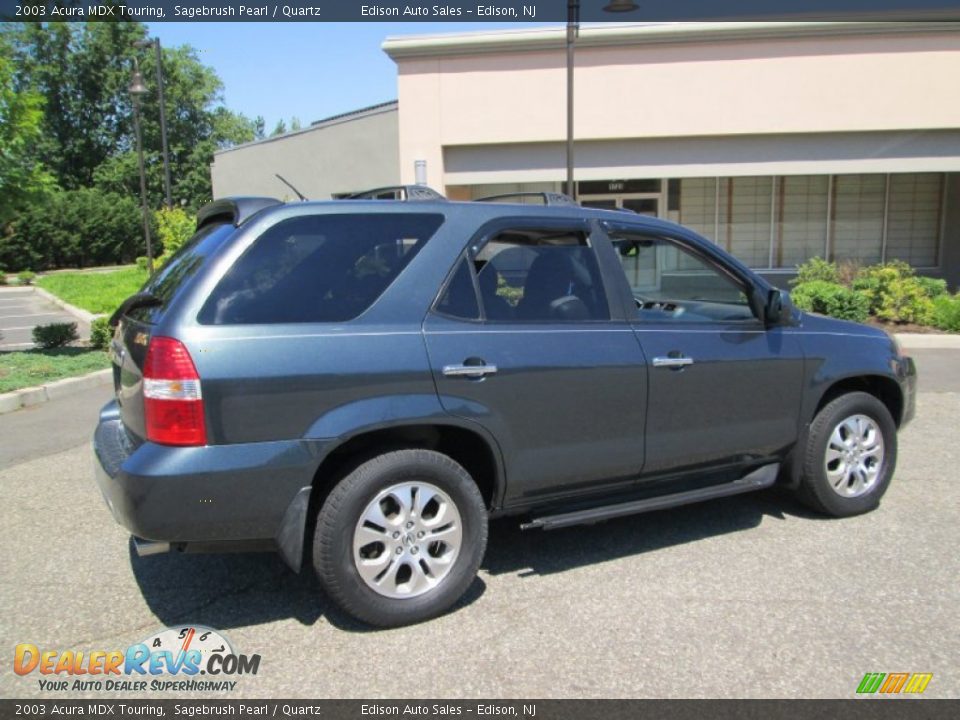 2003 Acura MDX Touring Sagebrush Pearl / Quartz Photo #8