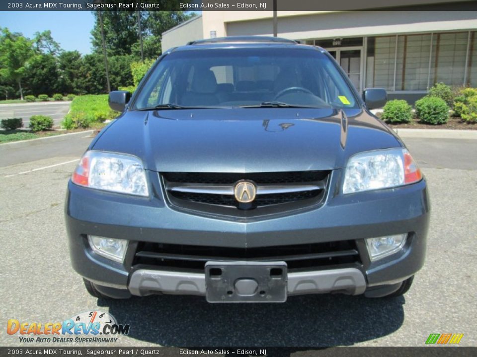 2003 Acura MDX Touring Sagebrush Pearl / Quartz Photo #12