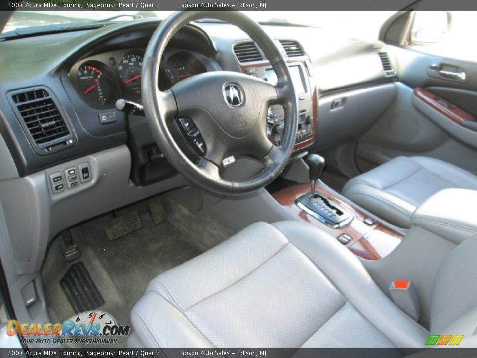 Quartz Interior - 2003 Acura MDX Touring Photo #15