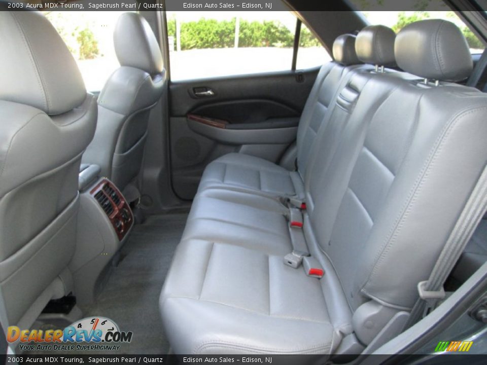 Rear Seat of 2003 Acura MDX Touring Photo #17