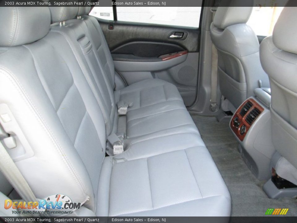 2003 Acura MDX Touring Sagebrush Pearl / Quartz Photo #18