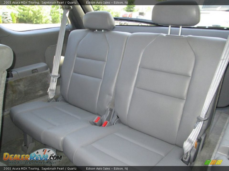 Rear Seat of 2003 Acura MDX Touring Photo #19