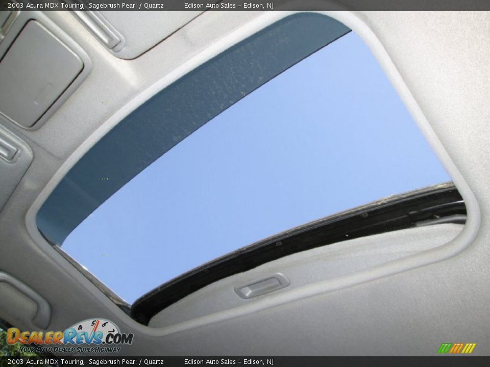 2003 Acura MDX Touring Sagebrush Pearl / Quartz Photo #21