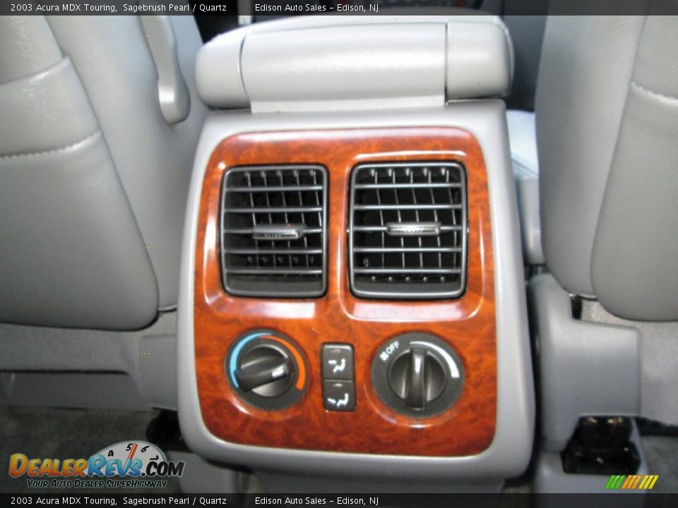 2003 Acura MDX Touring Sagebrush Pearl / Quartz Photo #25