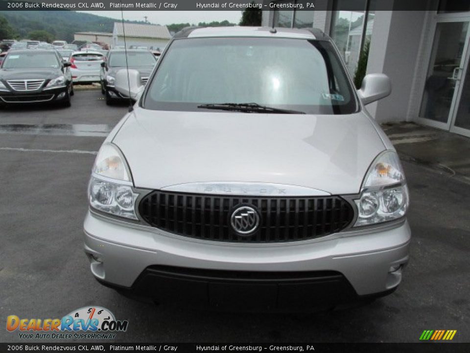 2006 Buick Rendezvous CXL AWD Platinum Metallic / Gray Photo #4