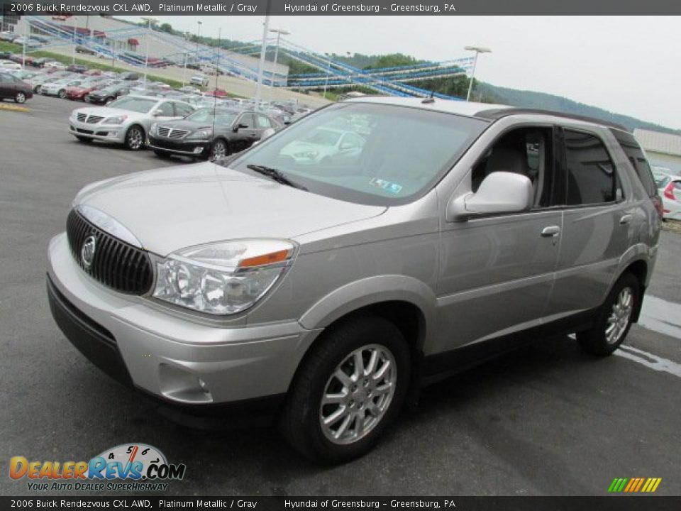 2006 Buick Rendezvous CXL AWD Platinum Metallic / Gray Photo #5