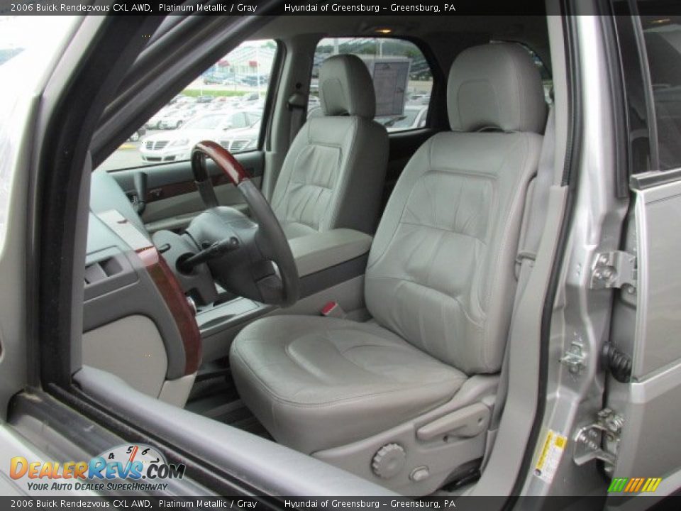 Front Seat of 2006 Buick Rendezvous CXL AWD Photo #12