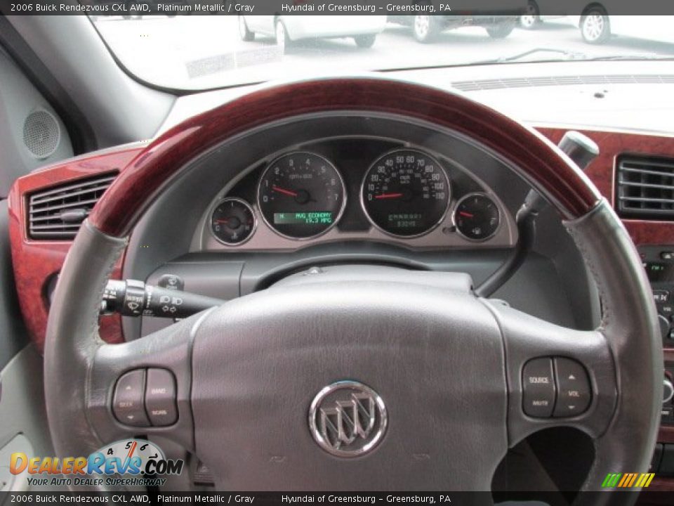 2006 Buick Rendezvous CXL AWD Platinum Metallic / Gray Photo #17
