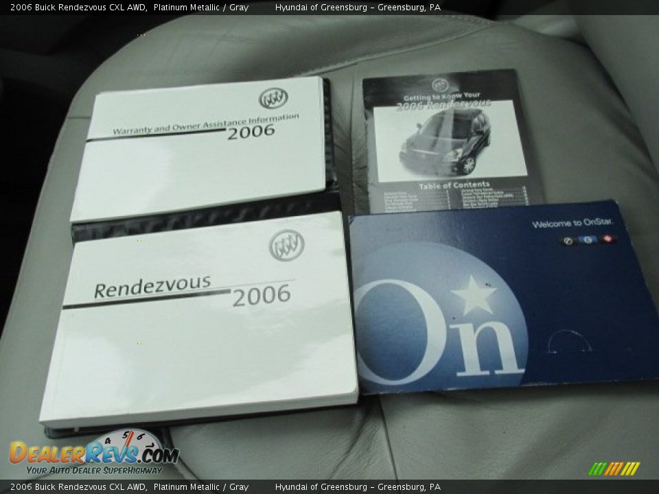 Books/Manuals of 2006 Buick Rendezvous CXL AWD Photo #23
