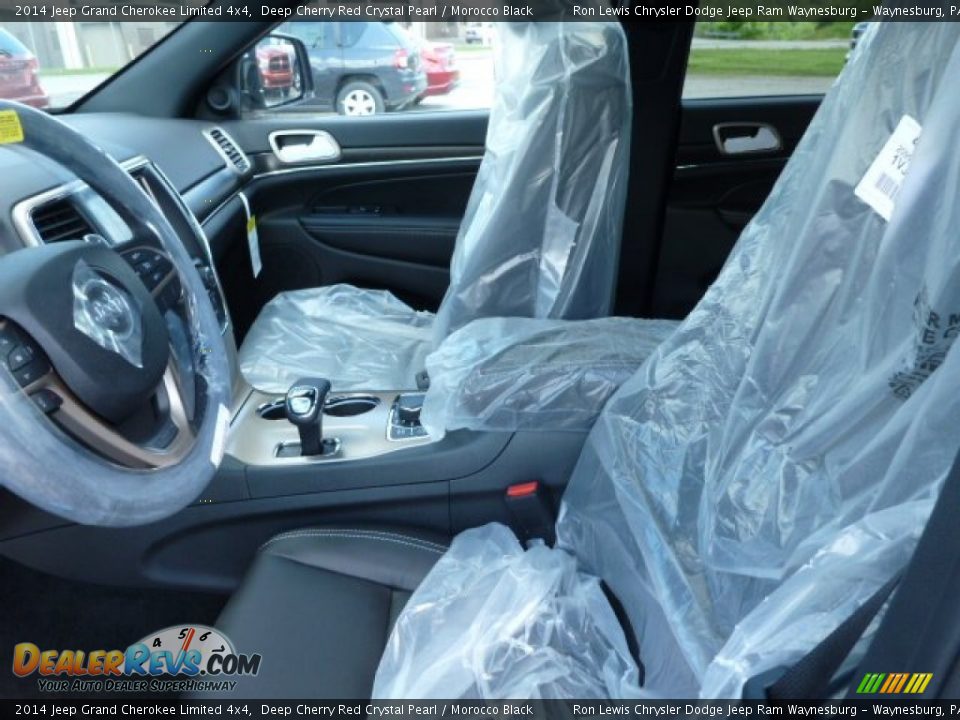 2014 Jeep Grand Cherokee Limited 4x4 Deep Cherry Red Crystal Pearl / Morocco Black Photo #10