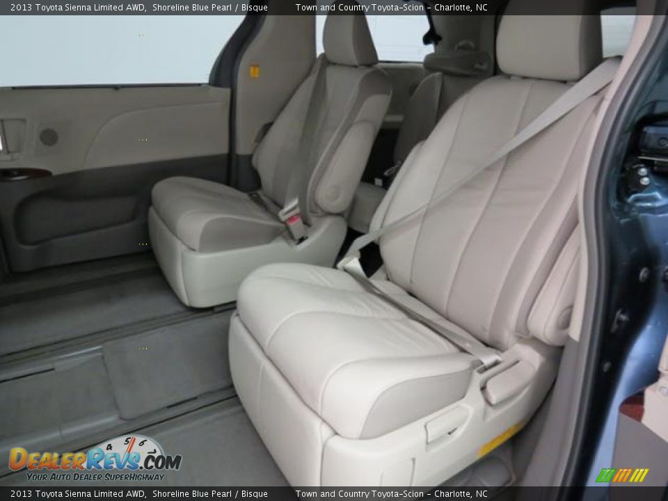 2013 Toyota Sienna Limited AWD Shoreline Blue Pearl / Bisque Photo #6