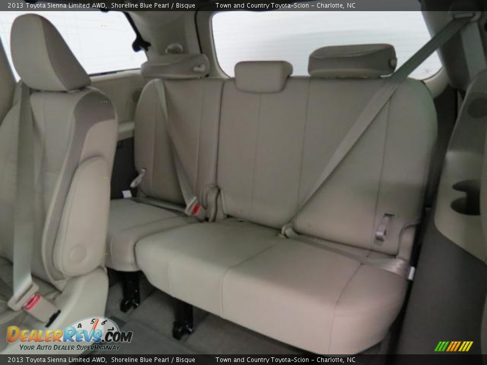 2013 Toyota Sienna Limited AWD Shoreline Blue Pearl / Bisque Photo #7