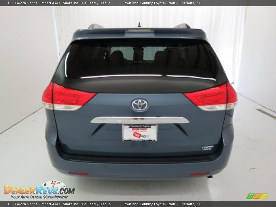 2013 Toyota Sienna Limited AWD Shoreline Blue Pearl / Bisque Photo #20