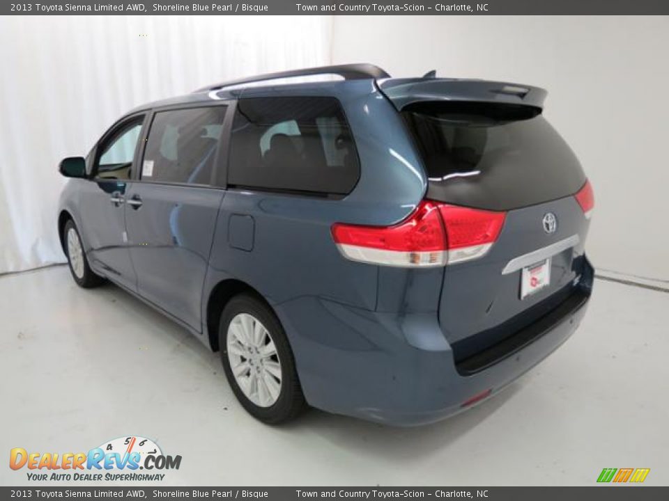 2013 Toyota Sienna Limited AWD Shoreline Blue Pearl / Bisque Photo #21