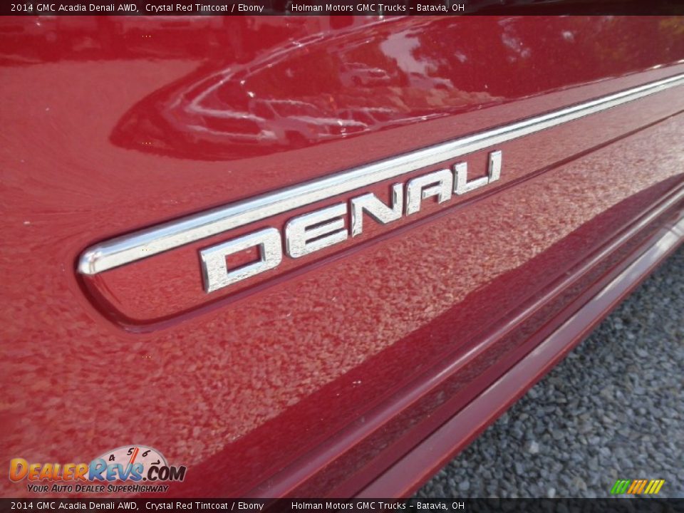 2014 GMC Acadia Denali AWD Crystal Red Tintcoat / Ebony Photo #5